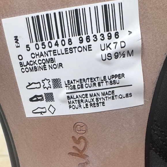 Clarks NEW 9.5 Chantelle Stone Womens Black Leather Ankle & Booties Boots shoes - Picture 9 of 12